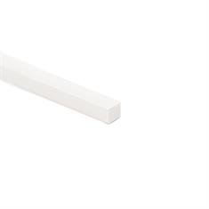 TPE Vierkantprofil weiß BxH= 10x10mm (L=25m)