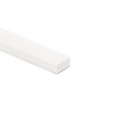 TPE Vierkantprofil weiß BxH= 20x10mm (L=25m)