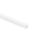 TPE Vierkantprofil weiß BxH= 8x8mm (L=25m)
