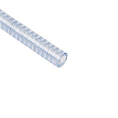 Transparenter FDA-Saugschlauch DN=13mm mit Stahlspirale (L=50m)