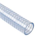Transparenter FDA-Saugschlauch DN=38mm mit Stahlspirale (L=50m)