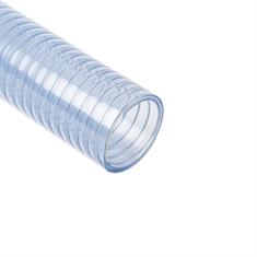 Transparenter FDA-Saugschlauch DN=50mm mit Stahlspirale (L=50m)