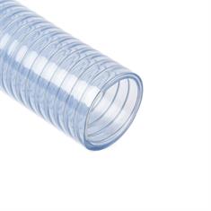 Transparenter FDA-Saugschlauch DN=63mm mit Stahlspirale (L=50m)