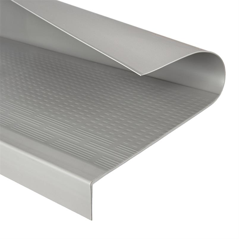 Treppenbelag PVC grau 1200x460mm