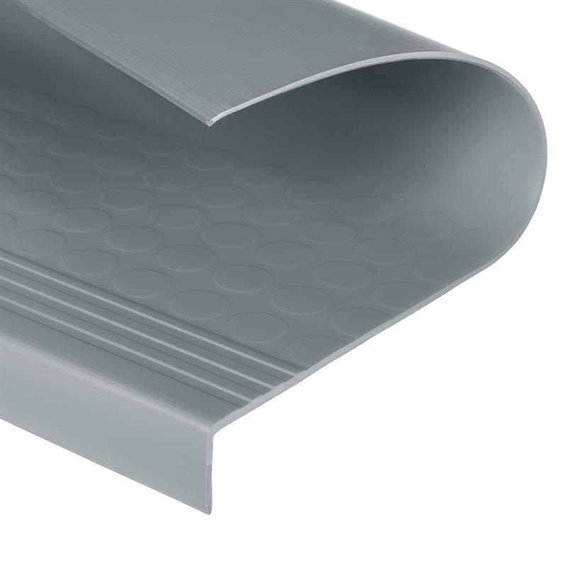 Treppenbelag PVC Noppen grau 1500x480x53mm