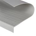 Treppenbelag PVC Noppen hellgrau 1200x480x53mm