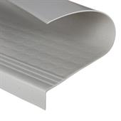 Treppenbelag PVC Noppen hellgrau 1200x480x53mm