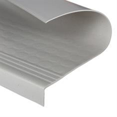 Treppenbelag PVC Noppen hellgrau 1200x480x53mm