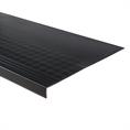 Treppenbelag PVC Noppen schwarz 1200x480x53mm