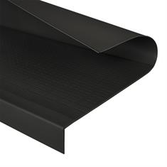 Treppenbelag PVC schwarz 1200x460mm