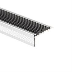 Treppenkantenprofil gerade Aluminium schwarz LxBxH=1500x40x18mm