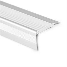 Treppenkantenprofil gerade Aluminium weiß LxBxH=1500x55x31mm