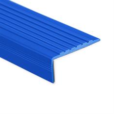 Treppenkantenprofil PVC blau LxBxH=1500x60x22mm