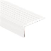 Treppenkantenprofil PVC creme LxBxH=1500x60x22mm