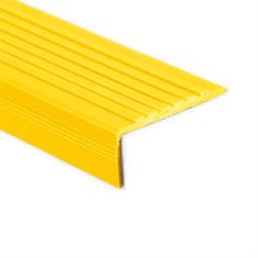 Treppenkantenprofil PVC gelb LxBxH=1500x60x22mm