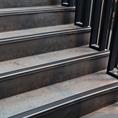 Treppenkantenprofil PVC grau/schwarz LxBxH=1500x60x22mm