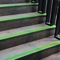 Treppenkantenprofil PVC grün LxBxH=1500x60x22mm