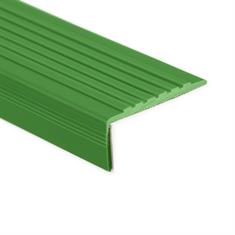 Treppenkantenprofil PVC grün LxBxH=1500x60x22mm
