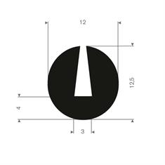 U-Profil | Fassungsprofil 3mm / BxH=12,5x12,5mm (L=100m)