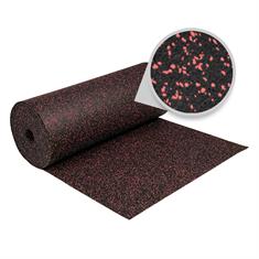 Ultrafloor Schwarz/rot 8 mm Rolle (15x1,25m)