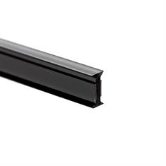 Verbindungsprofil flach 12-12,8 mm schwarz (L=3m)