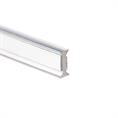 Verbindungsprofil flach 12-12,8 mm transparent (L=3m)