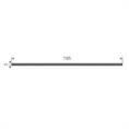 Viton Moosgummi Gummistreifen BxH=195x3mm