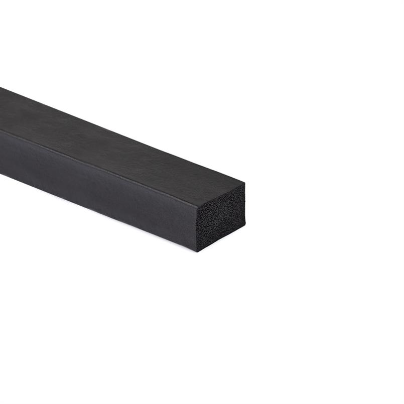 Viton Moosgummi Vierkantprofil BxH=20x15mm