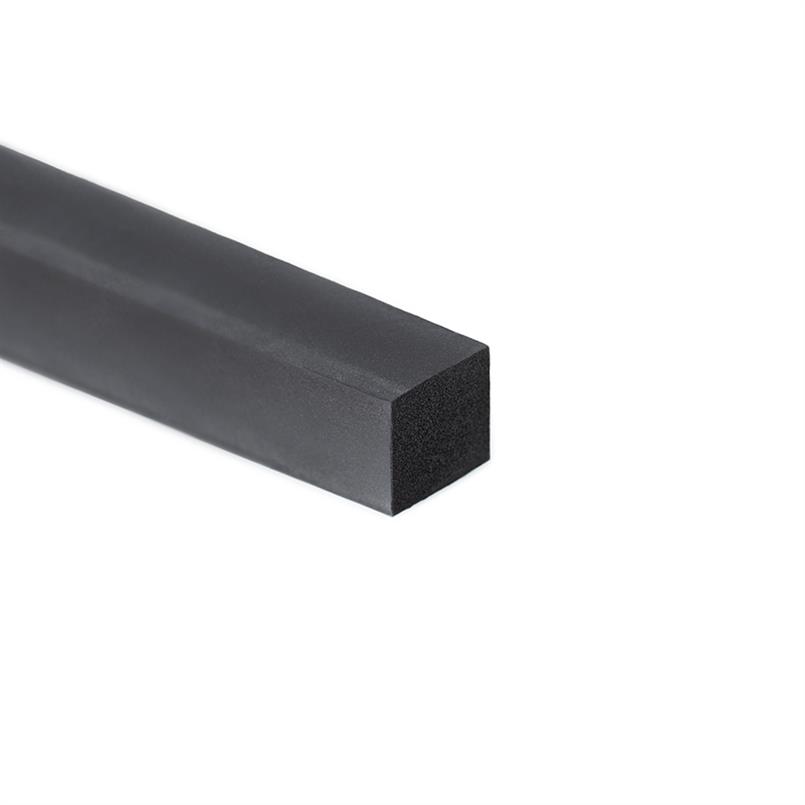 Viton Moosgummi Vierkantprofil BxH=20x20mm