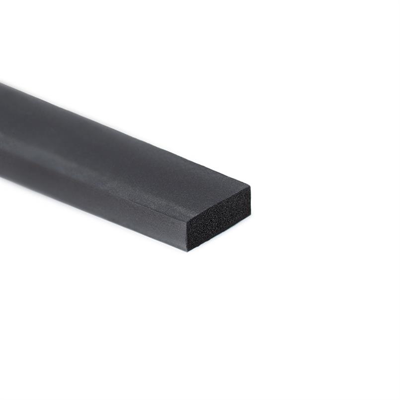 Viton Moosgummi Vierkantprofil BxH=25x10mm