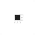 Viton Vollgummi Vierkantprofil BxH=6x6mm
