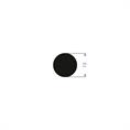 Vollgummi CR Neopren Gummischnur D=12mm (L=50m)