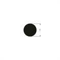 Vollgummi CR Neopren Gummischnur D=14mm (L=50m)