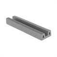 Vollgummi Fenderprofil grau BxH=50x25mm (L=20m)