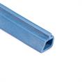 Vollgummi Karosserieprofil blau BxH=14x12,5mm (L=100m)