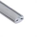 Vollgummi Klemmprofil grau 4/4mm (L=25m)