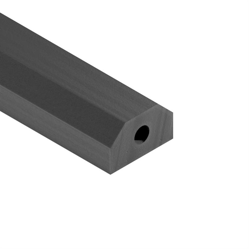 Vollgummi Lukendichtung BxH=25x15mm (L=40m)