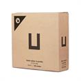 Vollgummi U-Profil 6mm / BxH= 12x14mm (L=100m)
