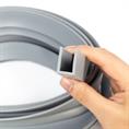 Vollgummi U-Profil grau 14mm / BxH=20x27mm (L=20m)