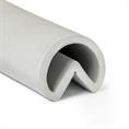 Vollgummi Winkelprofil grau BxH=38x38mm (L=20m)