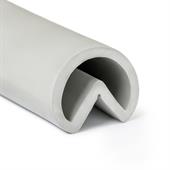 Vollgummi Winkelprofil grau BxH=38x38mm (L=20m)