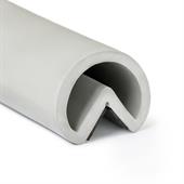 Vollgummi Winkelprofil selbstklebend grau BxH=38x38mm (L=20m)