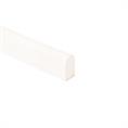 Vollgummiprofil Vierkantprofil gerundet weiß BxH=11x19mm (L=50m)