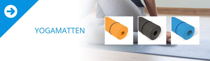 Yoga neu erleben: Yogamatten von Technikplaza in 8 Farben 