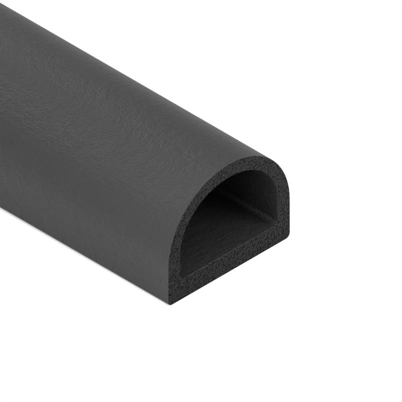 IQ-Parts - Gummi U-Profil, EPDM, Selbstklebend, 20-25-30 mm