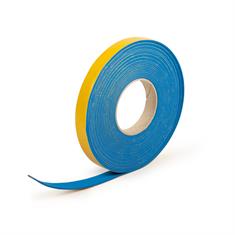 Zellkautschukband NBR/PVC selbstklebend blau 50x2mm (L=10m)